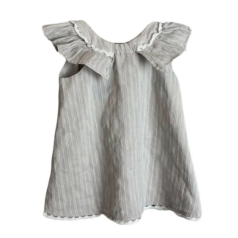Jillians Closet Baby dress 3-6 months Easter Open Back Fully Lined